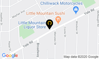Little Mountain Liquor Store in Chilliwack map