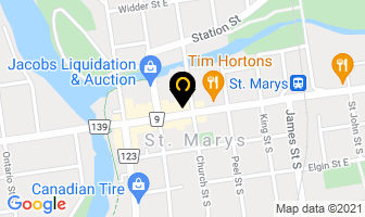 Little Reds Pub And Eatery in Saint Marys map