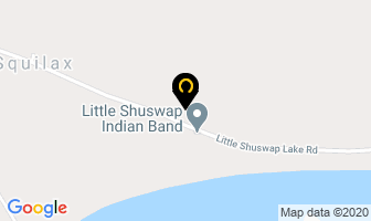 Little Shuswap Indian Band in Chase map