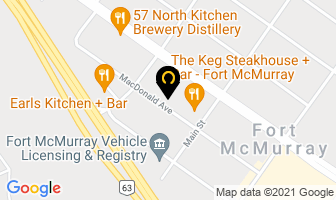Live Bar & Grill in Fort McMurray map