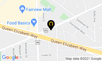 Live Well Massage Therapy And Osteopathy in St. Catharines map