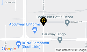 Living Light News in Edmonton map