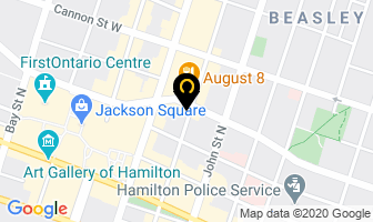 Living Rock Ministries in Hamilton map
