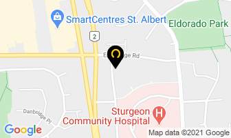 Living Sounds Hearing Centre in St. Albert map