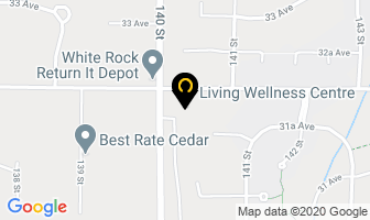 Living Wellness Centre in Surrey map