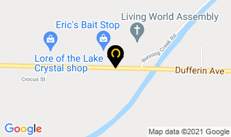Living Word Assembly in Wallaceburg map