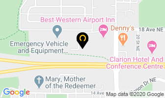 Livingston International in Calgary map