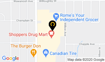 Loblaw Pharmacy in East Angus map
