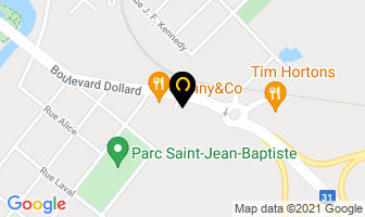 Location Art Design in Joliette map