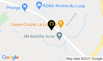 Location D'outils Simplex in Rivière-du-Loup map