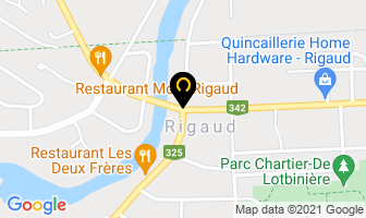 Location J Richard Gauthier Inc in Rigaud map
