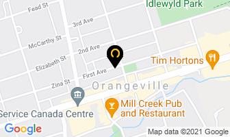 Locator Group Inc in Orangeville map