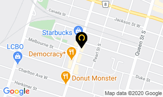 Locke Street Audio in Hamilton map