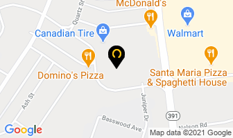 Lockers Real Estate Brokers in Thompson map