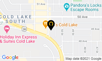 Lockhart Financial Services Inc in Cold Lake map