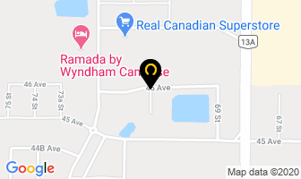 Lockhart Industries Ltd in Camrose map