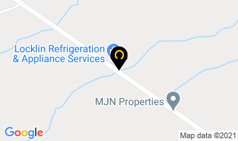 Locklin Refrigeration & Appliance Services in Quinte West map