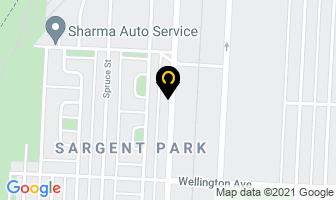Lockmish Locksmith Services in Winnipeg map