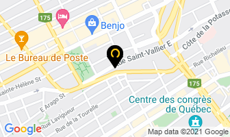 L'oeil De Poisson in Ville de Québec map