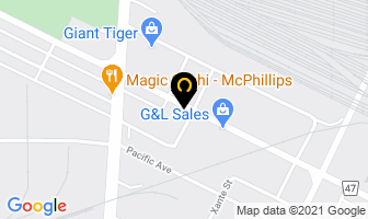 Logan Self Storage in Winnipeg map