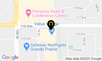 Logan Therapeutic Massage in Grande Prairie map