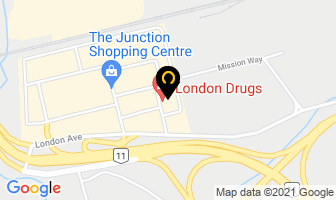 London Drugs in Mission map
