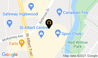London Drugs in St. Albert map