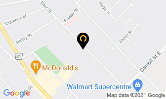 London Tire Sales in Strathroy map