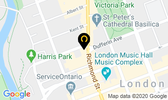 London Verbatim Reporting in London map
