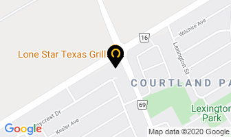 Lone Star Texas Grill in Guelph map