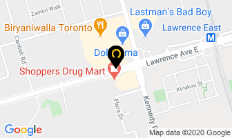 Lone Thai Supermarket in Scarborough map