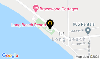 Long Beach Resort in Wainfleet map