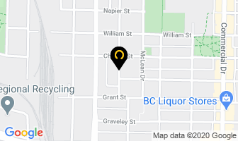 Long Hair Distribution Ltd in Vancouver map