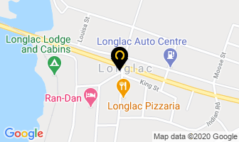 Long Lake 58 Ginoogaming Education Authority in Longlac map