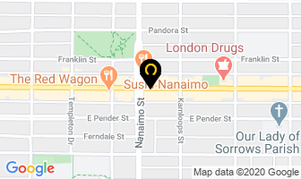 Long Live Cats & Dogs in Vancouver map