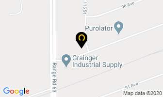 Lonnie's Auto Body Ltd in Grande Prairie map