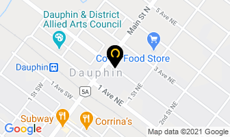 Lopez Gerald Dr Dauphin Chiropractic Centre in Dauphin map