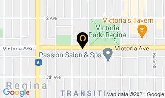 Loraine Thompson Information Services in Regina map