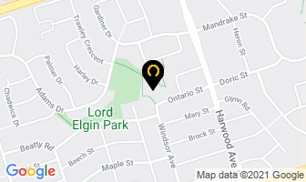 Lord Elgin Public School in Barrie map