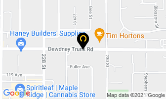 Lordco Parts Industrial Div in Maple Ridge map