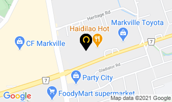 Los Chicos Brasa in Markham map