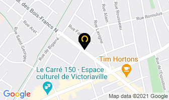 Lotus Coiffure in Victoriaville map