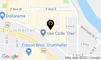 Lou's Upholstery (Drumheller) in Drumheller map
