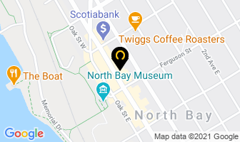 Love At First Cut in North Bay map