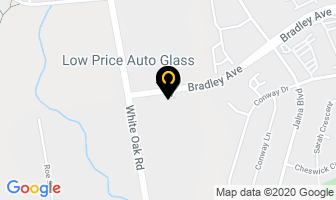 Low Price Auto Glass in London map