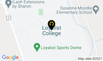 Loyalist College in Magog map