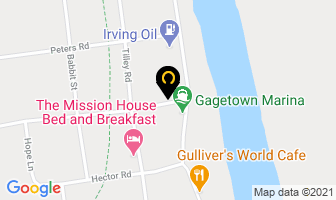 Loyalist Law Office in Gagetown map