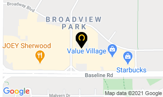 Lube City in Sherwood Park map