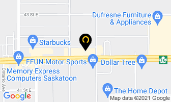 Lubrication Station On Circle in Saskatoon map