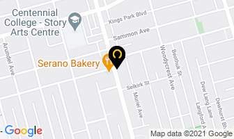 Luc Denture Clinic in Orillia map